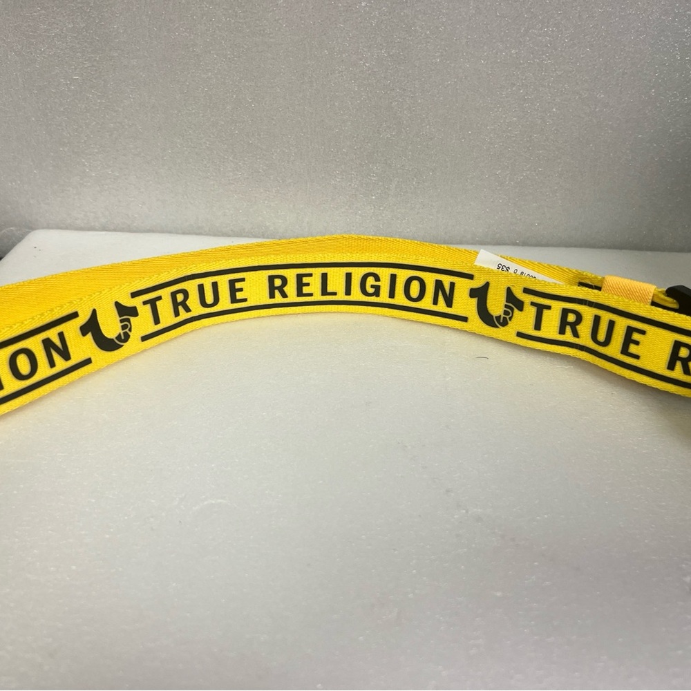 True Religion Yellow Belt